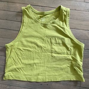 Everlane Cropped Tank Top, Size S